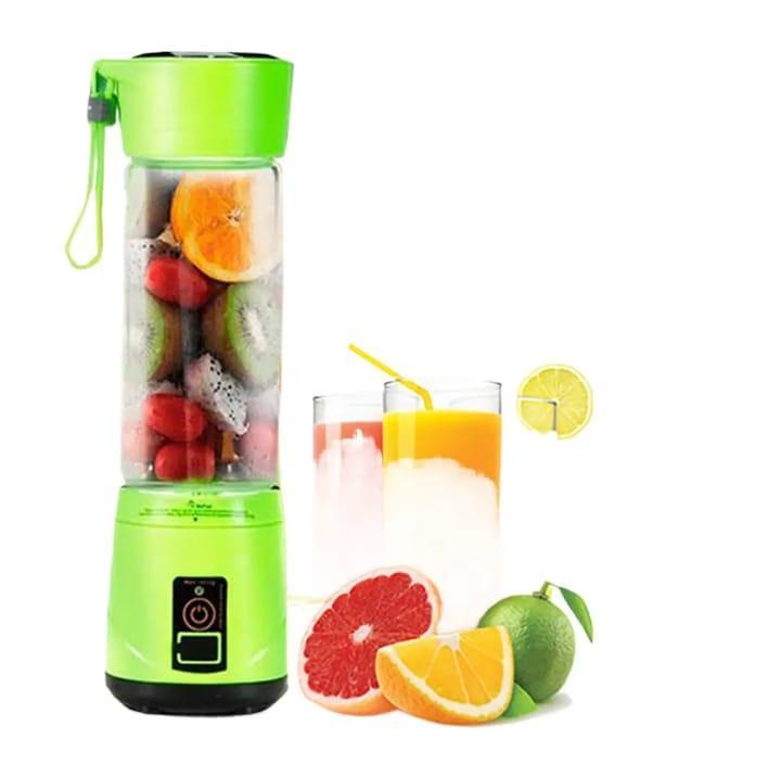 Portable USB Electric Blender & Fruit Juicer 6 blade ABS