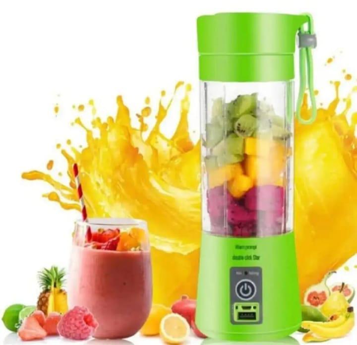 Portable USB Electric Blender & Fruit Juicer 6 blade ABS